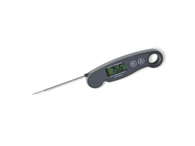 Amazon Basics Instant Read Digital Meat Thermometer, 2-3 Second Response, -58 to 572Â°F, Backlit Display, Water-Resistant IP66, for Kitchen and...
