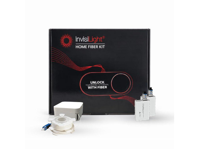 Home Fiber Kit: Wired Internet Where You Need It Create a Nearly Invisible Wired Connection for Wi-Fi, Gaming, and More Ultra-Thin 0.6mm Fiber,...