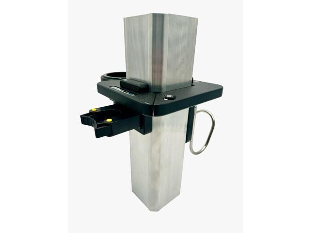 Ultimate Wash Station No Drill Easy Install Dockside Cleaning Station for Boats UV-Resistant, Marine-Grade, Weatherproof Made in USA- Fits a 4'.