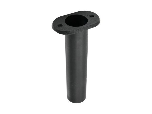 White/Black Plastic Flush Mount 90° Boat Rod Holder, Vertical Flush Mount Rod Holders for Boats, Plastic Fishing Rod Holders, Jon Boat Rod Holders,.