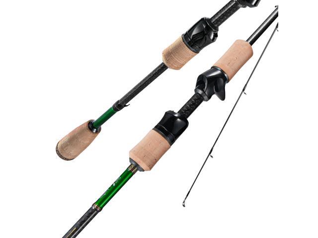 M1 BFS Rod Ultralight & Light Rod 2-Piece Trout Fishing Rod Spinning & Casting Rod for Trout Panfish Crappie Perch and Other Light-Tackle Species...