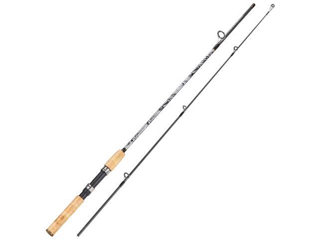 Spinning & Casting Rods, Strong Carbon & Glass Composite Fishing Rod with Stainless Steel Line Guides for Bass, Trout, Panfish, Catfish