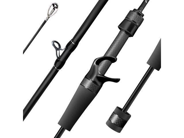 Riveria Ultralight Fishing Rod, BFS,Carbon Fiber Spinning Baitcasting Rod,10 Piece Casting Rod for Freshwater Bass Trout, Fuji O Ring Guide, EVA...