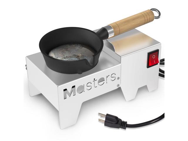 MMasters Fast-Heating Electric Lead Melting Pot 80 Oz Capacity Ideal for Bullet Casting & Fishing Weight Molds Portable Lead Ingots Melter for.