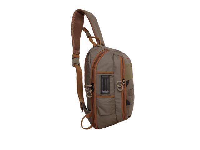 Fly Fishing Sling Pack for Wading, Trout and Bass Fishing 3-Way Carrying Design,MOLLE Modular Storage System,Quick Rotation Access,Adjustable...
