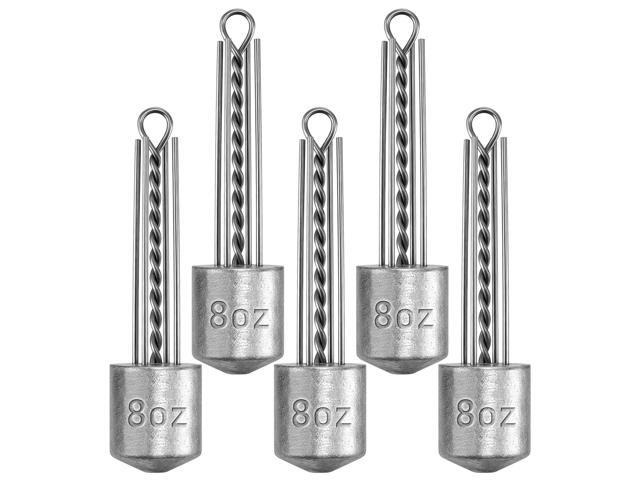 5 Pack Spider Surf Fishing Weight Sputnik Sinker 1oz-8oz Saltwater Beach Casting Sea Bottom Holder