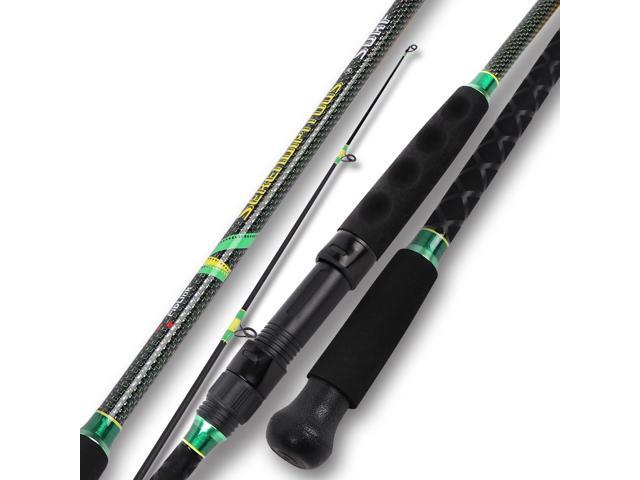 2-Piece Surf Spinning/Casting Fishing Rod, Carbon Fiber Fishing Rod(8/86/9)