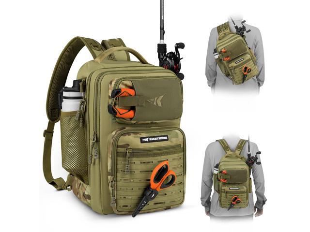 BlowBak Tactical Sling Tackle Bag-Lightweight Fishing Backpack Storge Fishing Gear and Equipment,Gift for Men