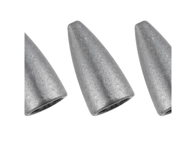 50 Pack Bullet Fishing Sinkers Worm Weights Lead Fishing Weights Bass Fishing Sinker Freshwater Texas Carolina Rig Punch Shot