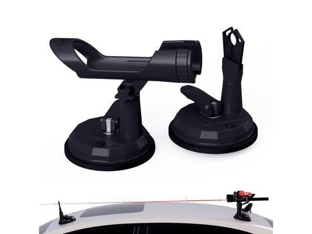 SnapMount S - Suction Cup Fishing Rod Holder for Car - Roof Rack Mount for SUV, Cars & Trucks - Fishing Pole & Fly Rod Holder for Car
