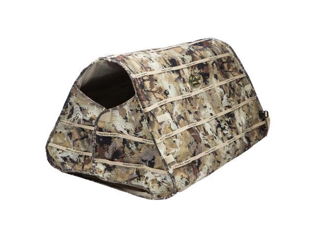 Rig'Em Right Waterfowl Field Bully Bird Hunting Dog Blind - Ultra Quick Setup with no Pins, Hinges or Poles