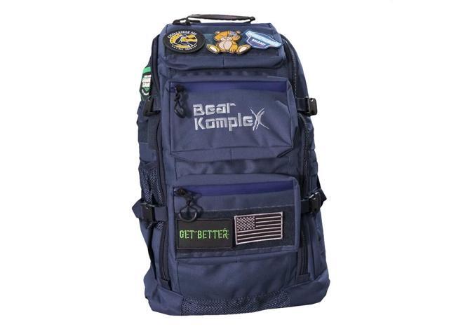 Military Grade Tactical Backpack 50L, Navy, Compression Straps Storage Organization, Multiple Compartments, Compression Straps, MOLLE Webbing,.