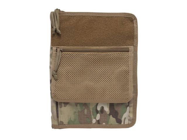 Tactical Notebook Covers Tactical Leaderbook Cover System Zippered Case for Notebooks 9' x 6' to 9.75' x 7' with Pen Loops Durable Organizer.