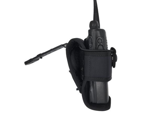Heros Pride Ballistic Tac MOLLE Universal Radio Holder Fits Most Radios MOLLE & Belt Compatible, Molded Tactical Case Durable 1680 Denier for...
