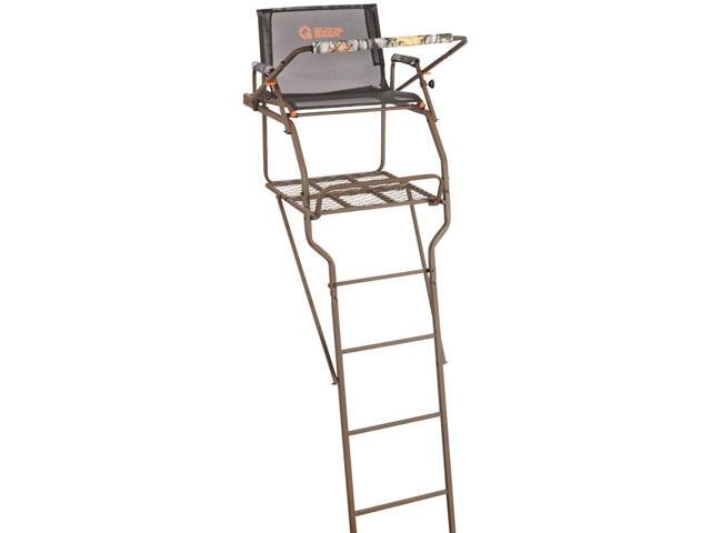 Ultra Comfort 18' Ladder Tree Stand for Hunting Climbing Hunt Seat, Hunting Gear Equipment Accessories