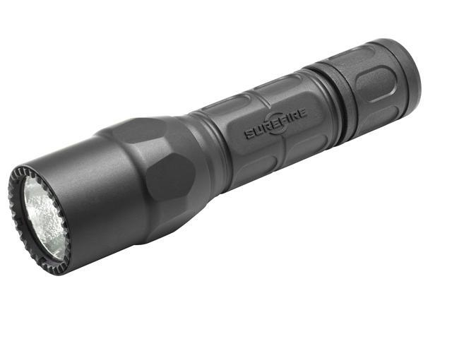 Handheld LED Flashlight - G2X Pro 600 Lumens 8,700 Candela - Black G2X Pro Dual Output Hybrid Beam LED Flashlight w/ Click Tailcap Switch -...