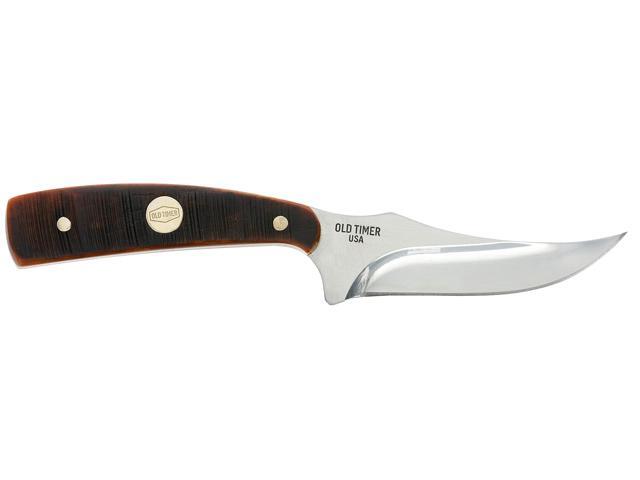 Generational USA Series Traditional Fixed and Folding Knives with 1095 HC Stainless Steel Blades, Sawcut Bone Handles, and Made in USA for Hunting,.