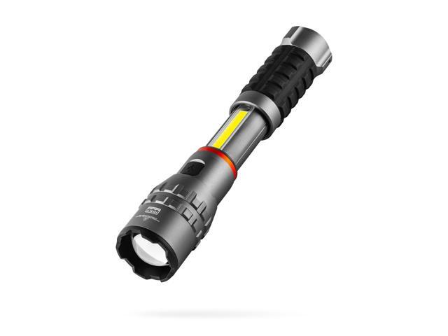 SLYDE King 4K Flashlight Powerful 4000 Lumen LED Flashlight & 1000 Lumen COB Work Light, USB Rechargeable, IPX7 Waterproof, Magnetic Base,.