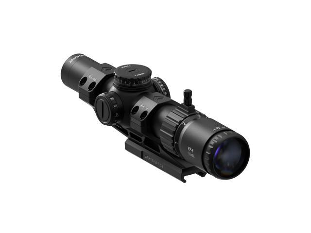 EP8 1-8x28 LPVO Rifle Scope,34mm Tube, FFP First Focal Plane with Patented KLBOX Reticle, 34mm Scope Mount + Throw Lever+ Flip Up Lens Covers-Ready.