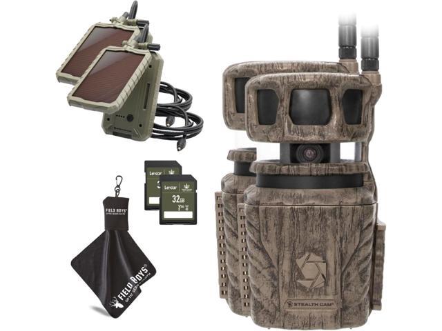 Revolver 36MP Trail Camera with 1080P HD Video at 30 FPS, 0.4 Sec Trigger Speed, 360° Panoramic View, Built-in GPS, Verizon/AT & T Cellular, 32GB SD...