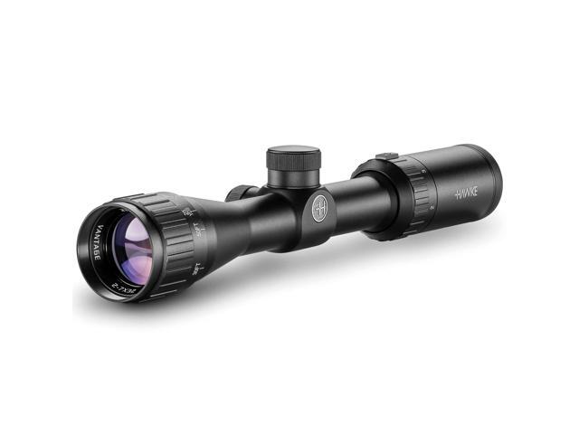 Vantage 2-7x32 Riflescope Shockproof Waterproof Fogproof Hunting Riflescope with 1 Inch Mono-Tube, Capped Low-Profile Turrets & Fast Focus Eyebell