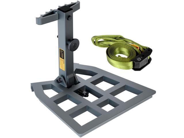 Saddle Hunting Platform, Aluminum Adjustable Tree Saddle Platform, Saddle Hunting Platform for Hunting, Reliable Silent Adjustable 12''X12'' Saddle...
