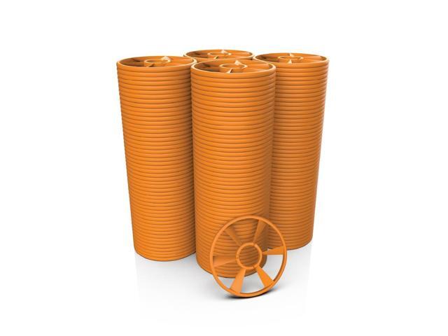 ClayCopter Target Discs 90mm-110mm 200 Pack, Biodegradable, Lightweight Clay Pigeon, for ClayCopter Launchers, Target Shooting, Range, and Hunting