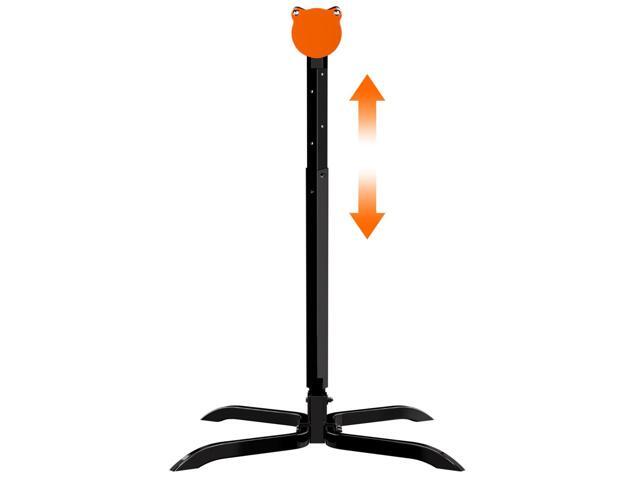 Target Stand System 3/8' Thick Shooting Target Kit Combination AR500 Steel Shooting Target with Height Adjustable Stand Mount for Outdoor Range and...