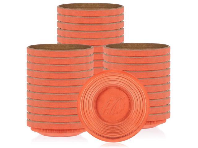 Biodegradable Clay Pigeons, 25/50/100/150/200 Pack Standard 110mm Clay Targets Refill, Skeet Targets Disks High-Visibility Target for Skeet & Trap...