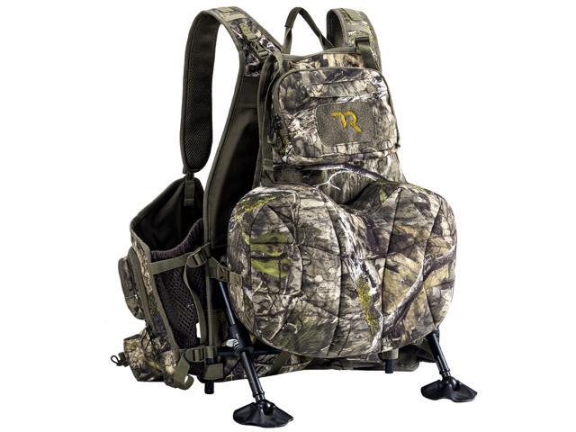 Turkey Vest for Hunting with Frame and Seat,Camo Hunting Vest with Kickstand,Memory Foam Cushion, Game Pouch & Multi-Pocket Storage Lightweight...