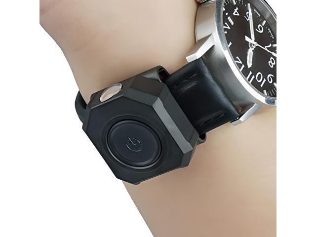 CPLU Wrist Flashlight, Compact USB-C Rechargeable EDC LED Light, 300 Lumens, Double-Click Anti-Misfire, IPX6 Waterproof, for Running, Night...