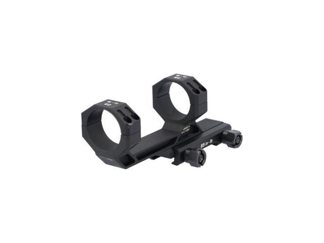 Alpha MSR Strong Ductile Durable Reliable 7075-T6 Aluminum 1.535' High 0 MOA Cant M1913 Attachment Scope Ring Mount