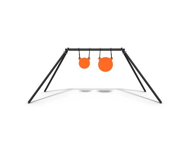 AR500 Steel Target Stand System Kit, 3/8 Thick 6 and 8 inch Gong Targets, Suitable for Most Pistol, Handgun and Rifle Calibers