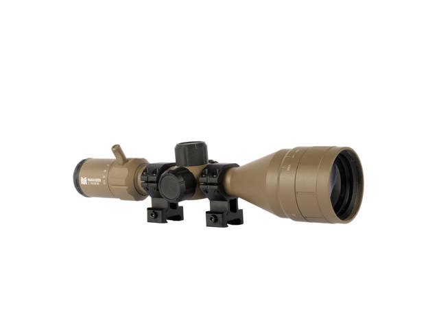 Marauder 2-10x50 MPVO Rifle Scope with AO Adjustable Objective