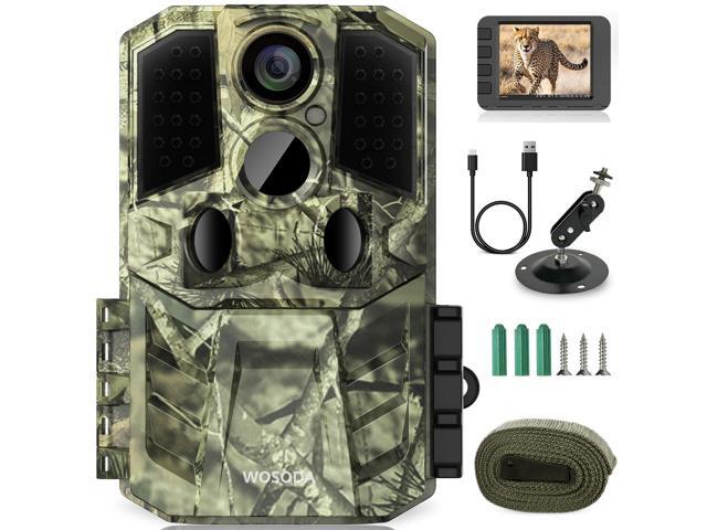 Trail Camera 36MP 1920P, Night Vision, IP66 Waterproof Game Camera