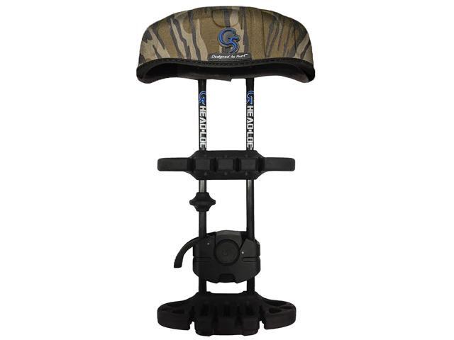Head-Loc Quiet Low-Profile Archery 6-Arrow Quiver with Exo-Flex Hood for Bow Hunting and Target Practicing Adjustable Mount