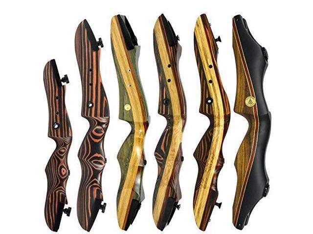 Takedown Recurve Risers; All Models and Hand Orientations Available