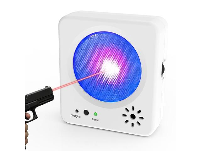 9mm/380ACP/40S & W/45ACP Dry Fire Training Cartridge Integrated Snap Cap for Dry Fire Trainer,Red Dot Beam Bullet with Double O-Ring