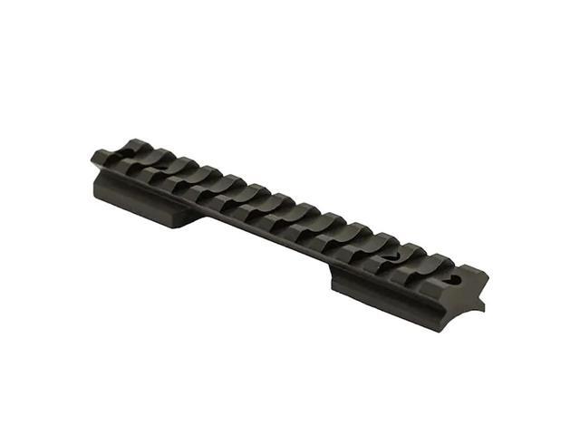 Standard Duty Aluminum Mounting Scope Base 1-Piece Lightweight Construction, Durable Hard Anodized Finish, 1913 Mil-Std/Picatinny Slots