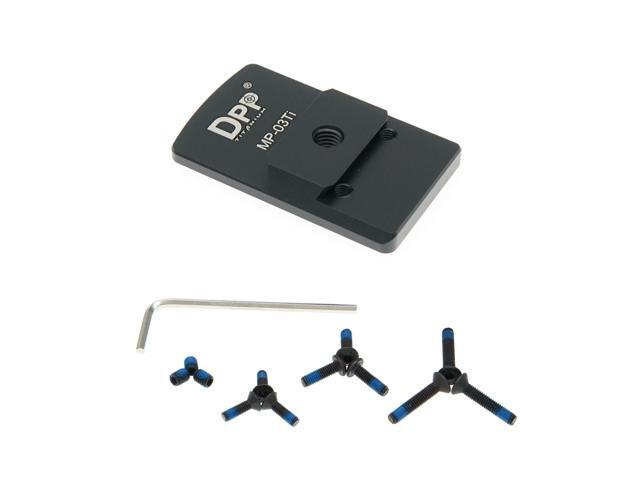 Dovetail Mount Compatible with Smith Wesson MP Holosun 407K/507K Osight K/S/SE Sig Romeo Zero,Shield RMS