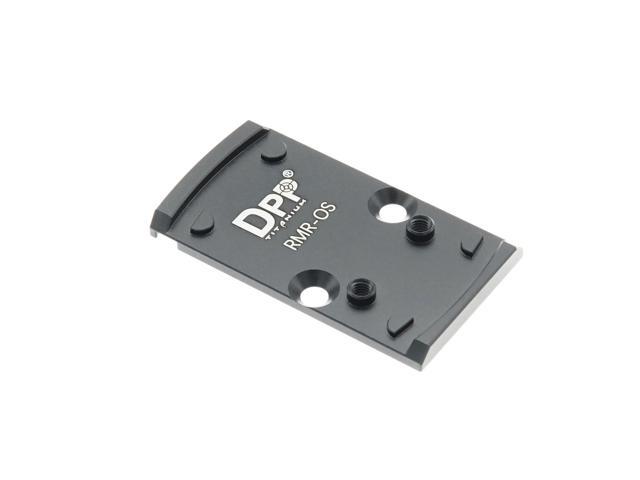 Optic Adapter Plate for RMR Cut Slide Without Thread Post, Compatible with Holosun 407K/507K/EPS/EPS Carry/RomeoZero and Osight K/S/SE