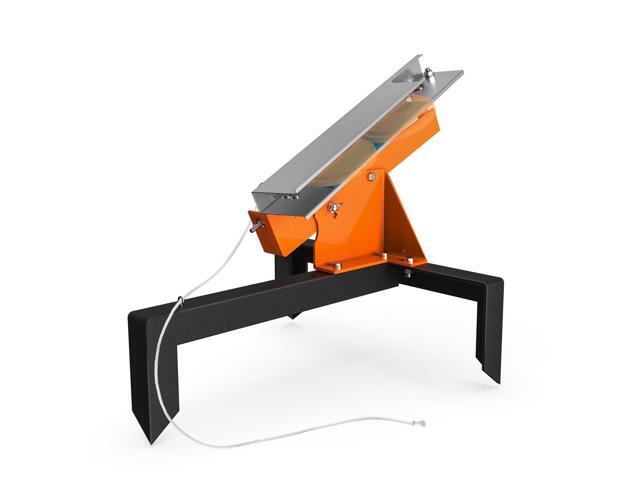 Buzzlett Pull-Cord Clay Pigeon Thrower, Heavy-Duty Steel Manual Thrower Machine for Clay Shooting Practice, Adjustable Launch Angle & Throwing...