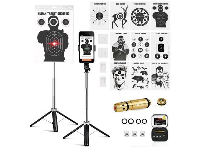 Dry Fire Laser Training System, Laser Shooting Training, Compatible with 9mm Caliber, for Shooting Training Practice, Free App, Includes Laser...