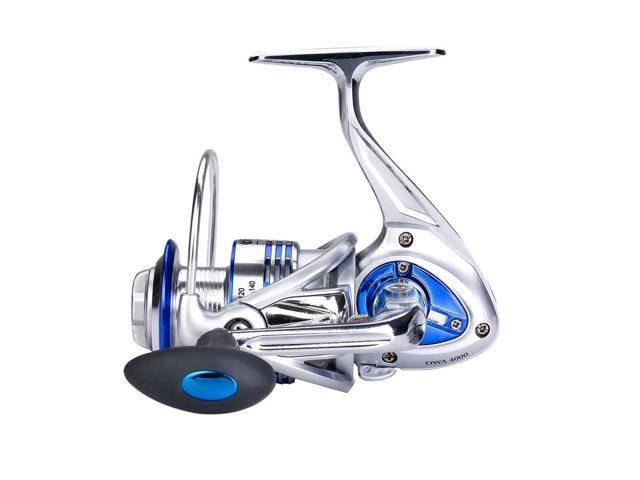 Spinning Fishing Reels for Saltwater Freshwater 3000 4000 5000 6000 7000 Spools Ultra Smooth Ultralight Powerful Trout Bass Carp Gear Stainless.
