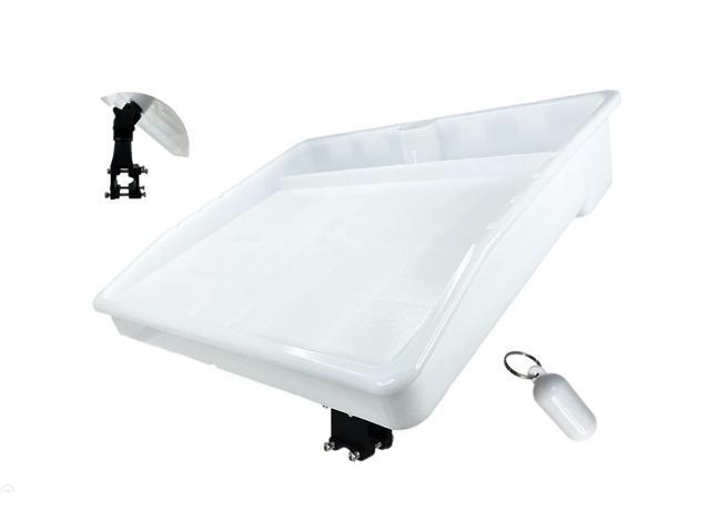 Bait Cutting Board for Boat - Adjustable Fish Cleaning Filet Table with Compartments, Knife Slots, and Engraved Fish Scale Easy to Transport &.