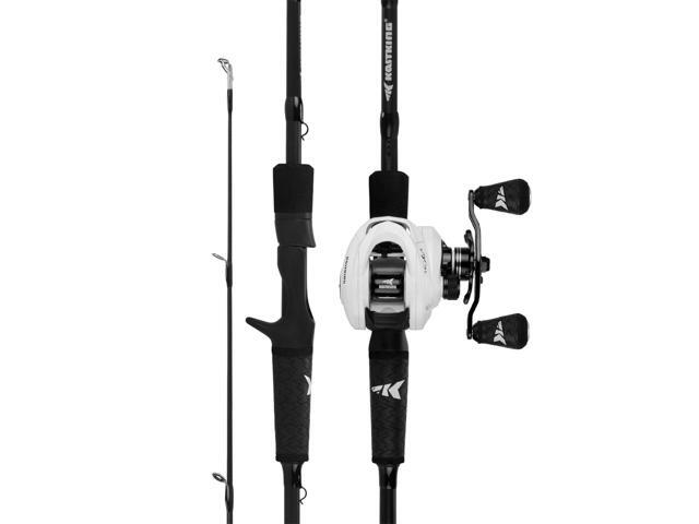 Crixus Fishing Rod and Reel Combo, High Performance Spinning & Baitcaster Combo, IM6 Graphite 2Pc Blanks, Zirconium Oxide Rings, SuperPolymer...