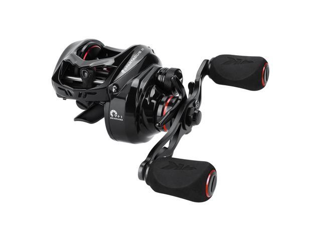 Spartacus II Baitcasting Fishing Reel, 6oz Ultralight Baitcaster Reel, Super Smooth with 17.6 LB Carbon Fiber Drag, 7.2:1 Gear Ratio, 39mm Palm.