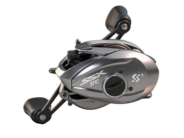 Baitcasting Reel with Digital Anti-Backlash Control - Smart Computer Braking System, 7.2:1 Gear Ratio, 18.5LB Max Drag-Easy Casting Baitcaster for...