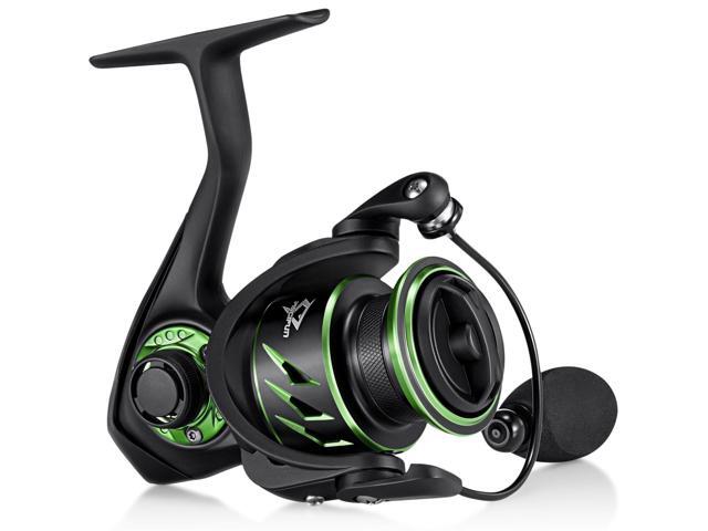 Viper X Spinning Reels, Carbon Fiber 33LBs Max Drag, 10+1 Shielded BB, Saltwater Freshwater Spinning Fishing Reel, 5.2:1/6.2:1