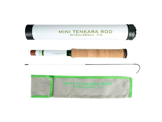 Maxcatch Mini Tenkara Fly Fishing Rod with Extra Tip Section 12ft, 9ft6